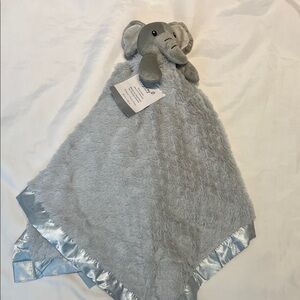 “🩷Bundle 4/$19” Newborn Baby girl boy Gray Elephant oversized Security Blanket